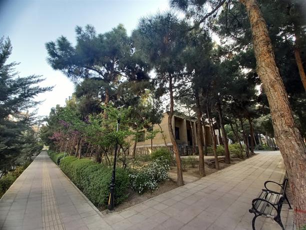 محوطه بیرونی کتابخانه